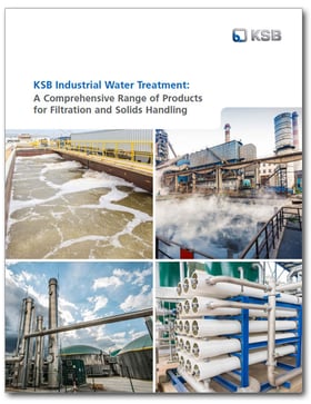 Industrial Water Treatment Brochure Cover